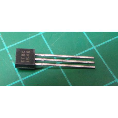 Transistor: NPN, bipolar, 30V, 100mA, 350 / 1W, TO92, 4dB