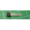 BC184, NPN Transistor, 30V, 0.2A, 0.3W, 150MHz, hFE 240(min), TO92