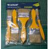 Flat brushes, set 5pcs, (12-25-38-50-63mm)