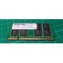 USED, SODIMM, DDR2-667, PC2-5300, 1GB