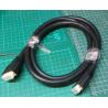 DVI plug to DVI plug, 2M