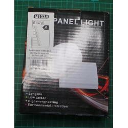Backlight LED 12W, 120x120mm, warm white, 230V / 12W, surfaced
