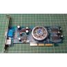 USED, AGP, GeForce4 MX440 SE, 64MB, Connectors:- VGA, S-Video