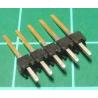 5 Pin SIL Header, Male, 2.54mm Pitch, Black