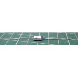 Capacitor, 47nF, 50V, Metalized film, axial