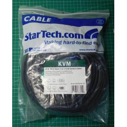 KVM, 25ft. PS/2, Style 3-in-1, KVM, Switch Cable