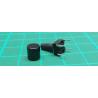 PCB Tactile Switch Momentary, SPST, 12x12x7.3mm, Black
