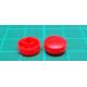 Tactile Button Caps For 12x12x7.3mm Tact Switch DE, Red