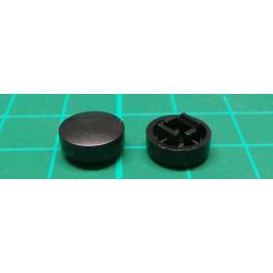 Tactile Button Caps For 12x12x7.3mm Tact Switch DE, Black