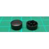 Cap For 12x12x7.3mm Tact Switch,Black