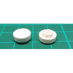 Tactile Button Caps For 12x12x7.3mm Tact Switch DE, White