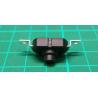 Switch, SPST, 30V, 1A, Push to make, Latching, 12.6 x 8.1mm