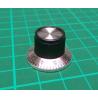 Knob, for 6mm shaft, Ø24x14mm