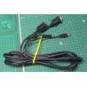 USED KVM Cable, VGA + USB, 3m