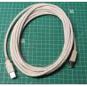 USB Cable, A to B, 5M