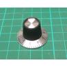 Knob, for 6mm shaft, Ø29x15mm