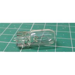 Bulb 12V / 5W W2,1x9,5D (T10) all-glass