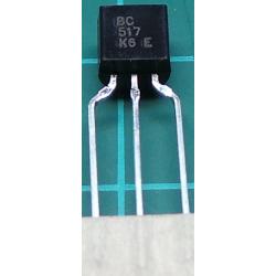 BC517, NPN Darlington Transistor, 30V, 0.4A, 0.6W