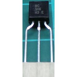 BC516, PNP Darlington Transistor, 30V, 0.4A, 0.6W