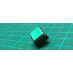 Switch, SPST, Push to make, Momentry, 13x13mm, Green