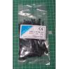 Cable Ties, 2.5 x 100mm Black, bag of 100pcs