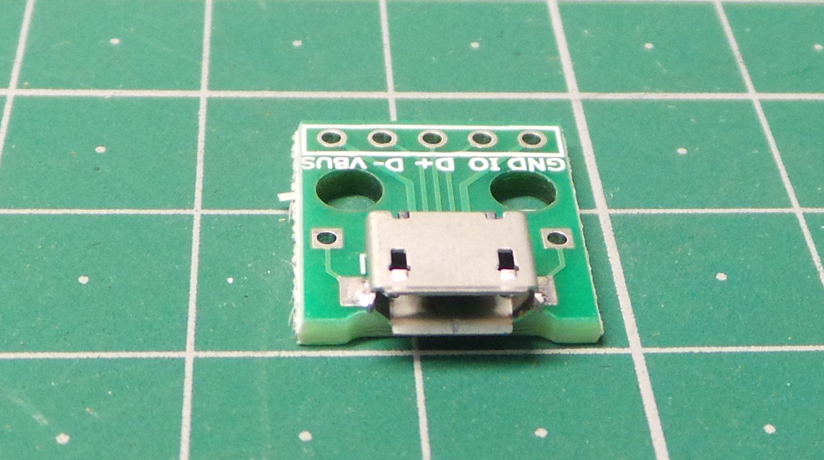 blande Væk Milepæl Micro USB, PCB socket - DSMCZ