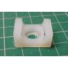 Cable tie holder, CTH-2B, white