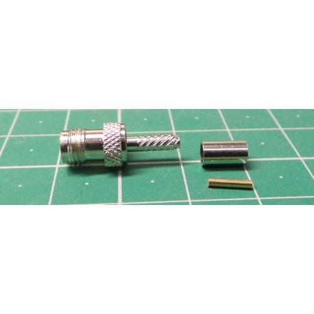 SMA coaxial socket 3mm (RG174,188,316 / U) press