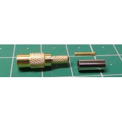 MCX Crimp Socket 3mm (RG174)