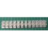 Terminal Block, 12 Way, for 4mm2 wire, 12mm pitch, 15 AMP, PE