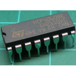 4060, CMOS 14 Stage Ripple-Carry Binary Counter/Divider and Oscillator