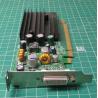 USED, PCI Express, Quadro NVS285, 128MB, Low Profile, Connector:- DVI-I - DMS-59