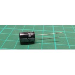 47u / 63V 105 ° 8x11x3,5mm, electrolytic capacitor radial