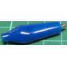 Croc Clip, Blue, Insulated, 27mm