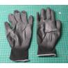 Seamless work gloves, PU, size 10, black