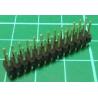 HDR 26 Pin DIL Header, Male, 2.54mm Pitch