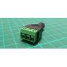 JACK jack 3.5 stereo with terminal block