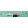 Capacitor, 220pF, 500V, mica, Axial