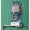 USED, AGP, GeForce 4 MX440, 64MB, Connectors:- VGA, TV Out