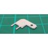 R/A PCB Male Faston 4,8mm, 0,8mm, 