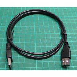 USB cable A to A, 1M
