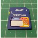 USED, SD, 512MB, Class 4