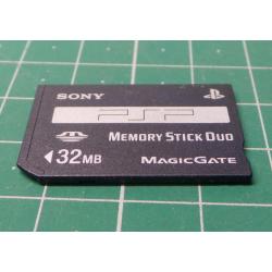 Memory stick duo, 32MB, No class