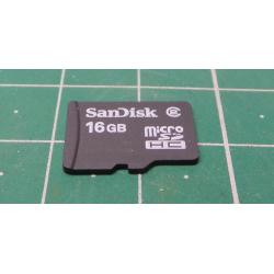 Micro SD, 16GB, Class 2