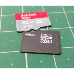 USED, Micro SD, 32GB, Class 10