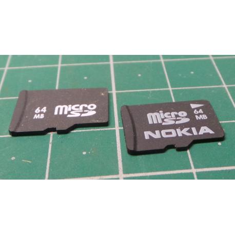 Micro SD, 64MB, No class
