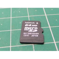 Micro SD, 64MB, Class 2