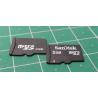 USED, Micro SD, 2GB, Class 4