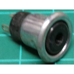 Jack Socket, 3.5mm, Stereo, Panel Mount, Press Fit