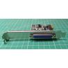 PCI-express parallel port card
